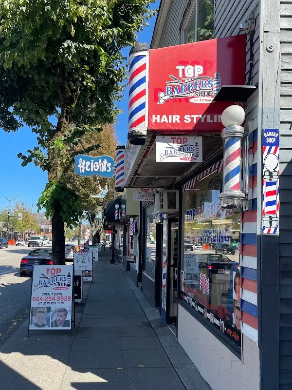 Top Barbers Hairstyling — Barber shop in Burnaby